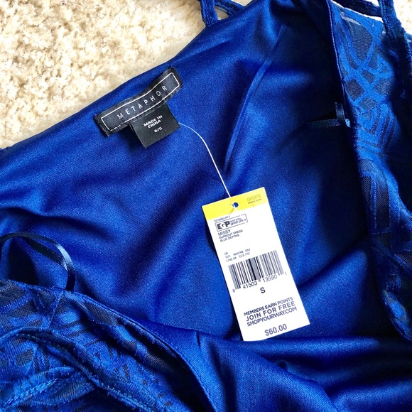 NWT Metaphor 💙 Boho Kerchief Dress - Picture 5 of 5